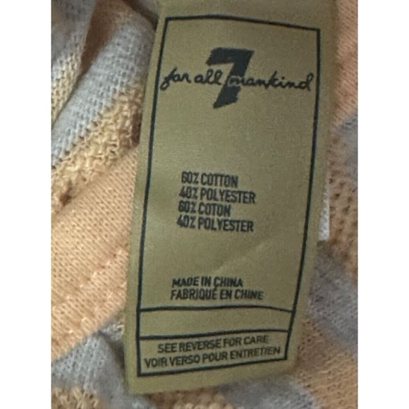 7 for all mankind stripe sleeper SIZE 3-6 MONTHS - Picture 4 of 4